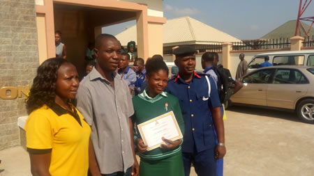 Scholarship recipient Godo Nbanengen Elizabeth